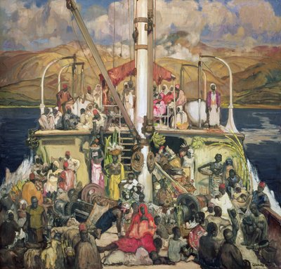 The Ferry by Fernand Allard L